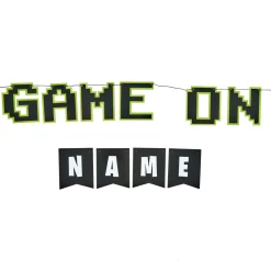 Game On Party Tableware & Decorations Bundle - 8 Guests