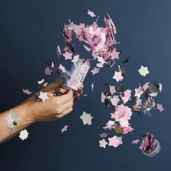 Gender Reveal Confetti Push Pops - Pack of 2