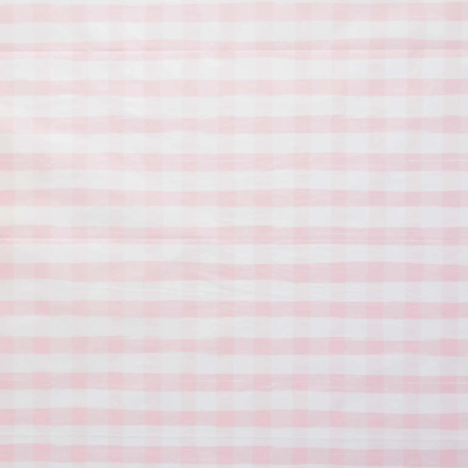 Gingham Paper Tablecloth