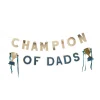 Gold Champion Of Dads Card Banners