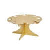 Gold Drink & Cake Stand