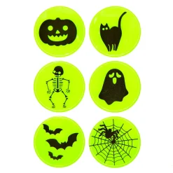 Halloween Reflective Stickers - Pack of 6