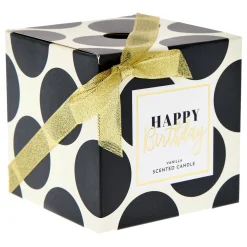 Happy Birthday Make A Wish Vanilla Scented Candle