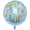 Hello Baby Boy 31-Inch Foil Helium Balloon
