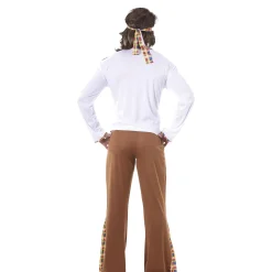 Hippie Flower Adult Fancy Dress Costume