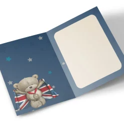 Hugs Personalised Card - Number 1 Dad