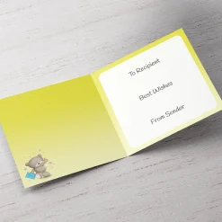 Hugs Personalised Thank You Teacher Card - For Everything