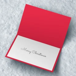 Hugs Photo Christmas Card - Moon Swing