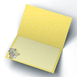 Hugs Photo Upload Easter Card - Yellow Egg Basket