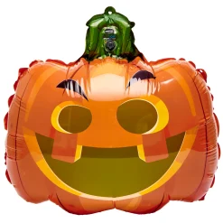 illooms Air-Fill Light-Up Pumpkin Balloon