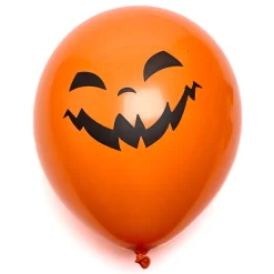 Illooms Light Up Pumpkin Latex Balloons - Pack of 5