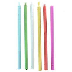 5-Inch Metallic Party Candles - Pack Of 12