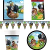 Island Pirates Party Tableware & Decorations Bundle - 16 Guests