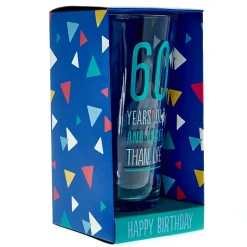 Lager Than Life 60th Birthday Pint Glass