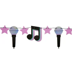 Lets Dance Party Tableware & Decorations Bundle - 8 Guests