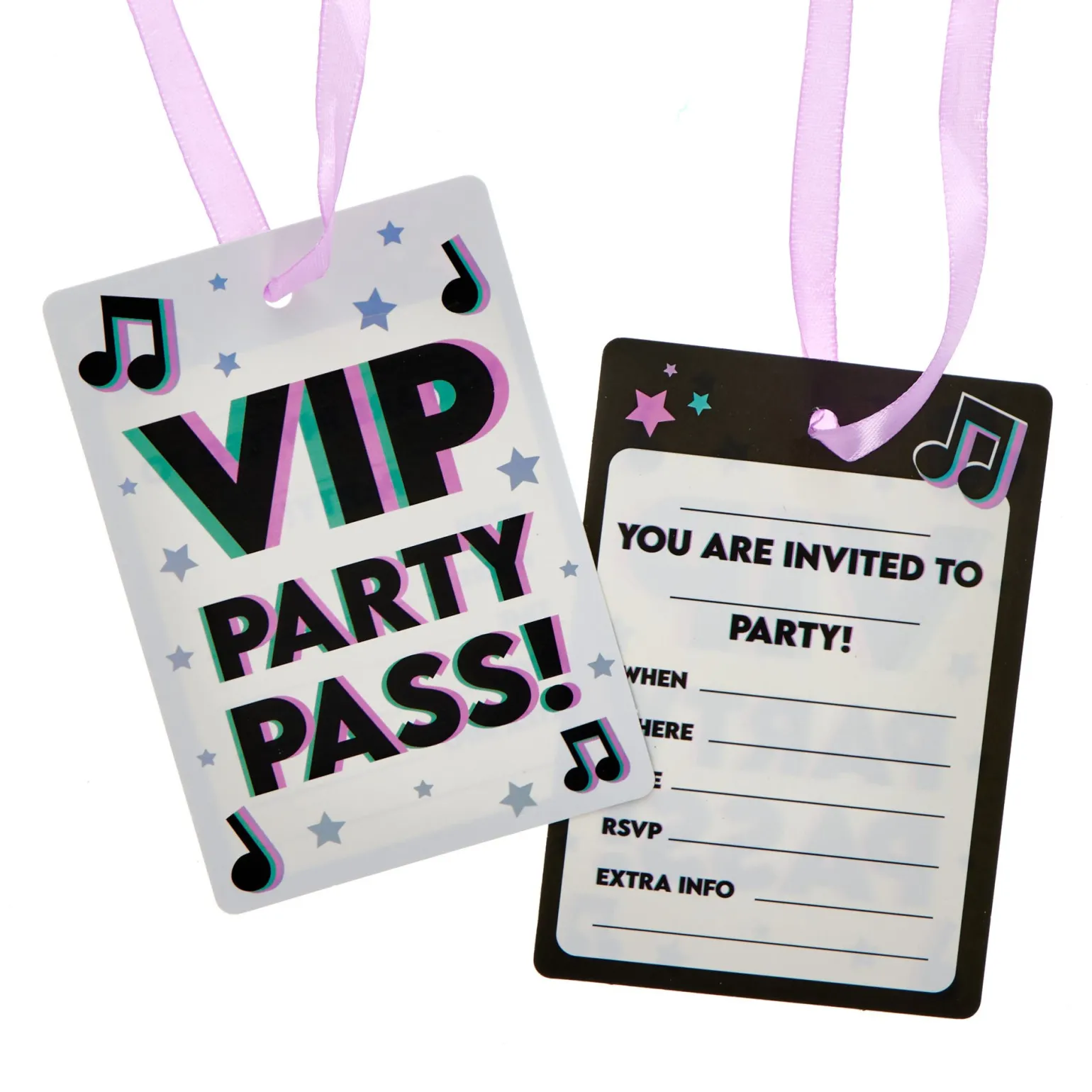 Lets Dance Party Tableware & Decorations Bundle - 8 Guests