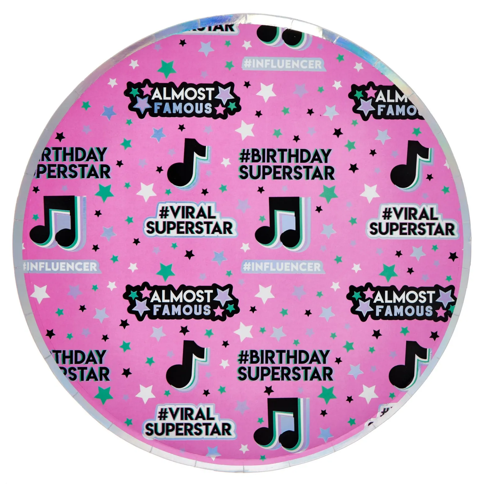 Lets Dance Party Tableware & Decorations Bundle - 8 Guests