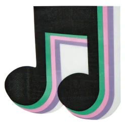 Lets Dance Party Tableware & Decorations Bundle - 8 Guests