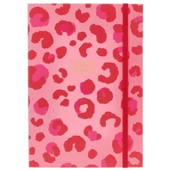 Make It Happen Leopard Print A5 2026 Diary