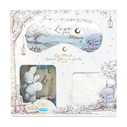 Me to You Tatty Teddy Eye Mask, Wine Glass and Socks Gift Set