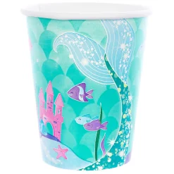 Mermaid Party Tableware & Decoration Bundle - 16 Guests
