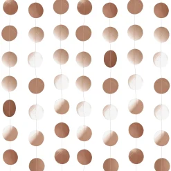 Metallic Circle Card Backdrop 20m (3 Colour Options)