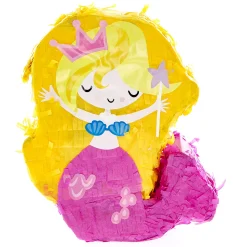 Mini Mermaid Pinata-Style Party Decoration