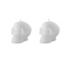 Mini Skull Candles - Pack of 2