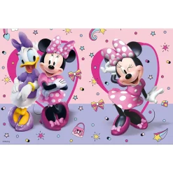Minnie Junior Party Tableware & Decorations Bundle - 16 Guests