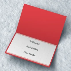 Multi Photo Christmas Card - Let It Snow