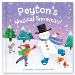 My Magical Snowman Softcover Personalised Book