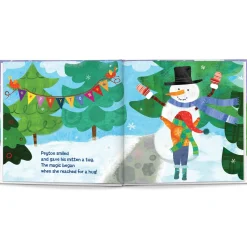 My Magical Snowman Softcover Personalised Book