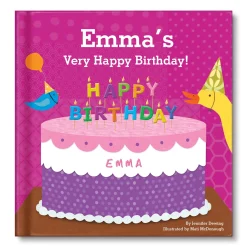 My Very Happy Birthday! Personalised Pink Storybook