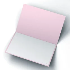 New Baby Photo Card - Thank You Pink