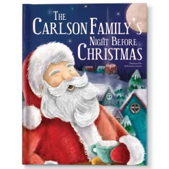 Our Family’s Night Before Christmas Hardcover Personalised Book