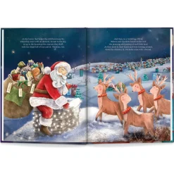 Our Family’s Night Before Christmas Hardcover Personalised Book