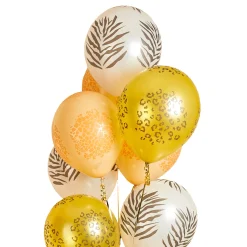 Party Animals Birthday Tableware & Decorations Bundle -10 Guests