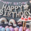 Pastel Rainbow Birthday Party Decorations Kit