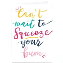 Personalised Emma Valenghi Card - Can't Wait