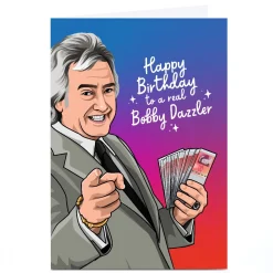 Personalised All Things Banter Birthday Card - Bobby Dazzler