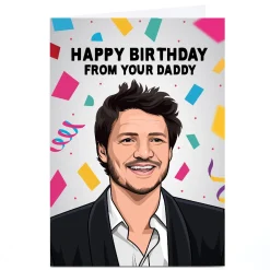 Personalised All Things Banter Birthday Card - Daddy Pedro