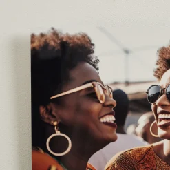 Personalised Aluminium Portrait Photo Panel 28cm x 35.5cm