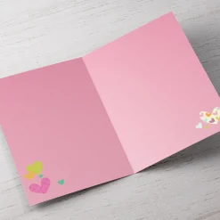 Personalised Anniversary Card - Pretty Hearts