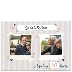 Personalised Anniversary Card - Years Together