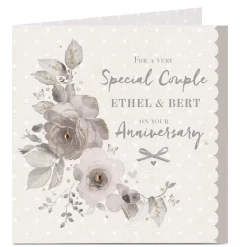 Personalised Anniversary Card - Very Special Couple
