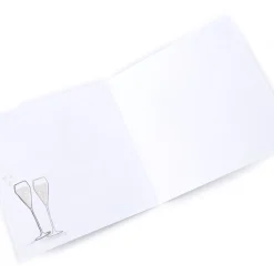 Personalised Anniversary Card - Pop The Bubbly & Celebrate