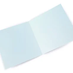 Personalised Anniversary Card - Blue and Gold