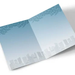 Personalised Anniversary Card - Bridge Silhouette