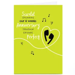 Personalised Anniversary Card - Spending Our...