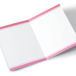 Personalised Anniversary Card - Love Heart Stripes